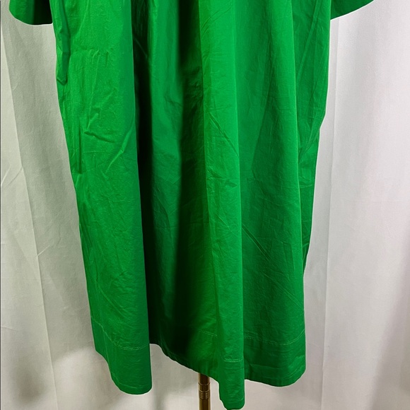 NWT Old Navy Beach Cruiser Green Short Sleeve Mini Swing Shirt Dress - Picture 12 of 16